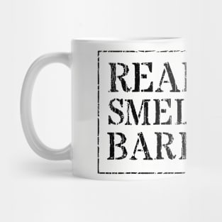 Real Men Smell Like Barbecue // Black Mug